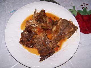 Brown Stew Fish